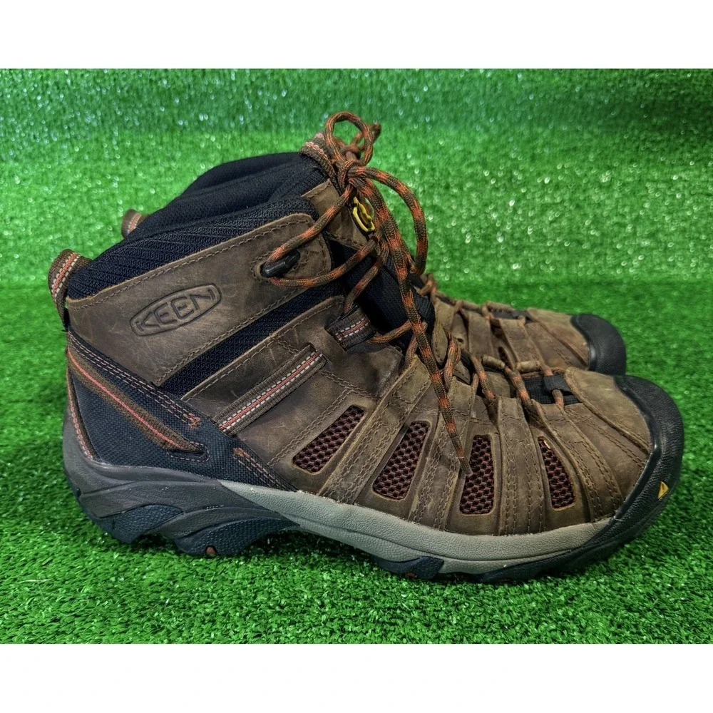 KEEN Flint - Men's Mid Steel Toe Utility Boot 1007972EE - Size 11.5‎ EE